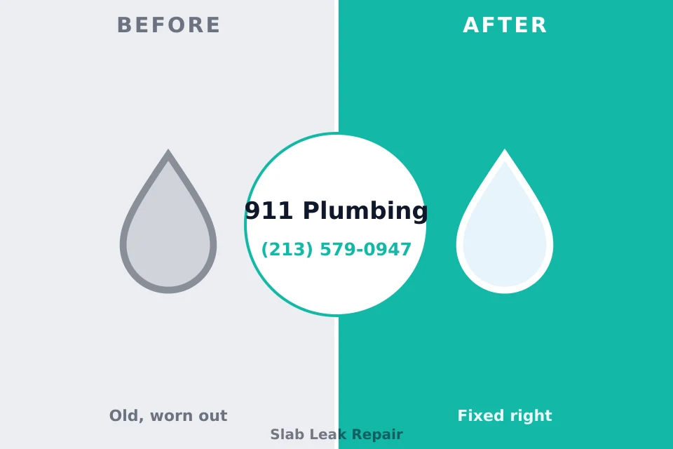 Before and after: plumbing repair Hazel Green, AL